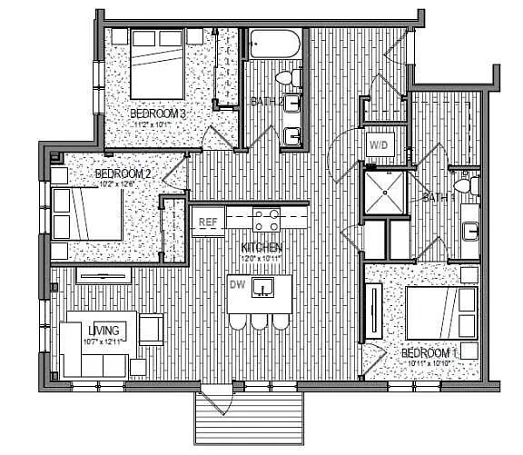 Floor plan C3