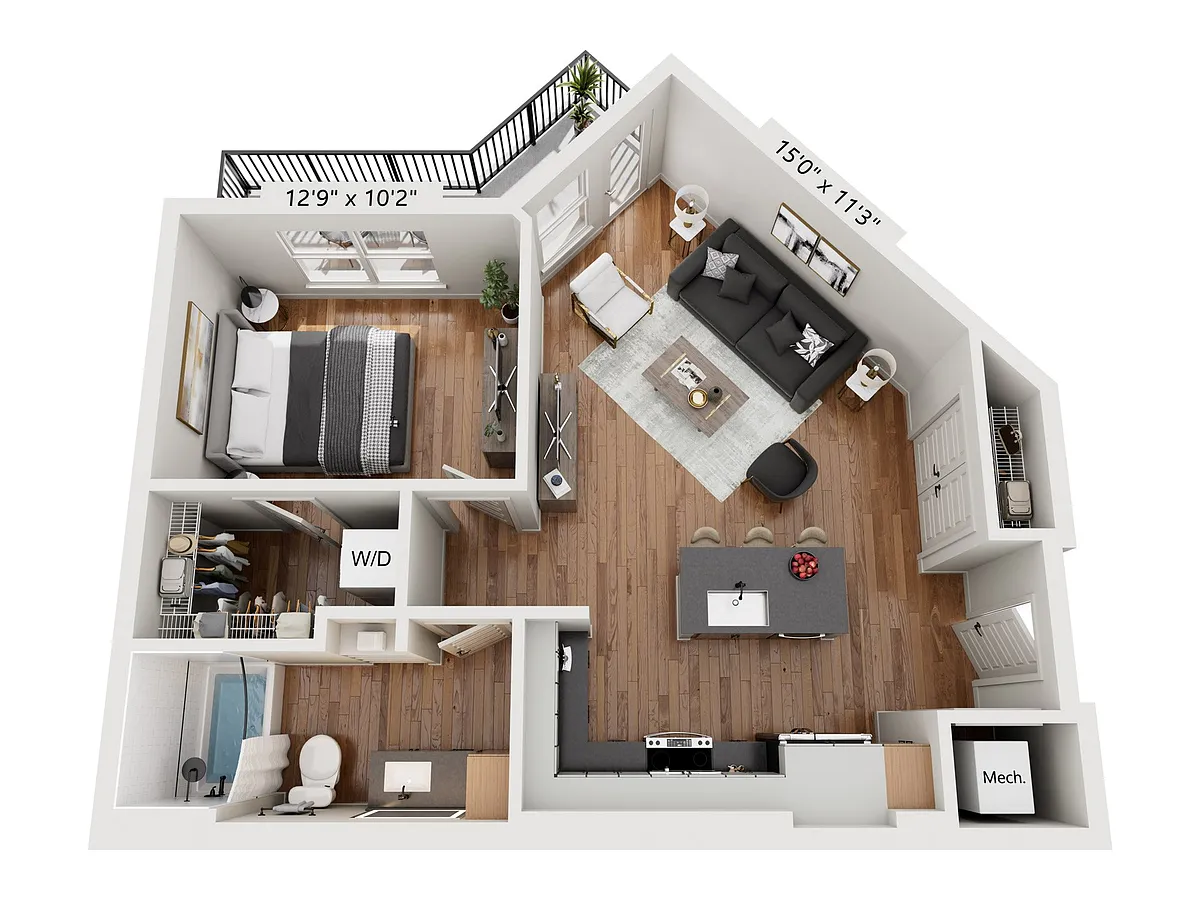 Floor plan A6