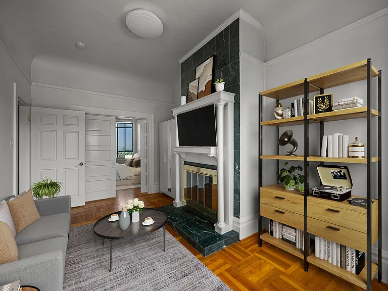 Image has been virtually staged to add furniture