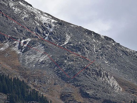 Red lines 7 acres lower part