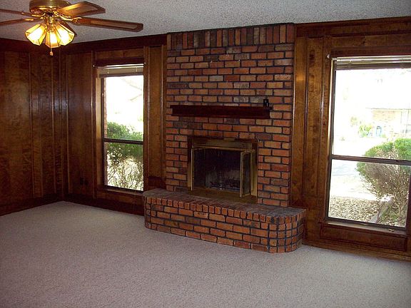 Wood Burning Fireplace