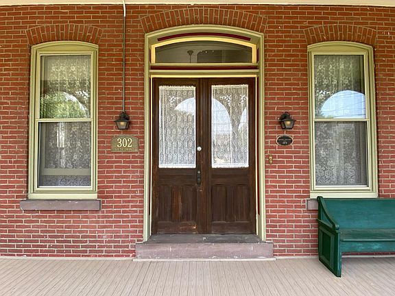 Front door - the entrance to Apt A