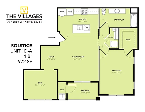 Floor plan Solstice Model