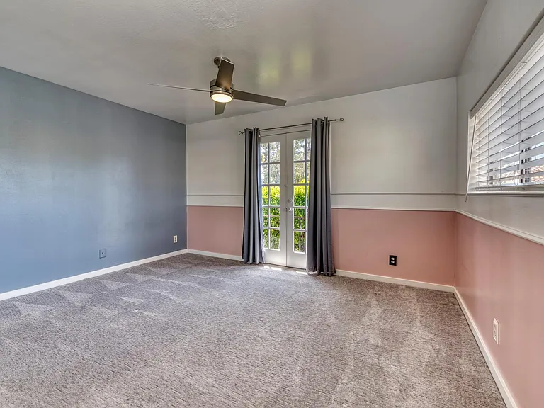 2nd floor bedroom with balcony