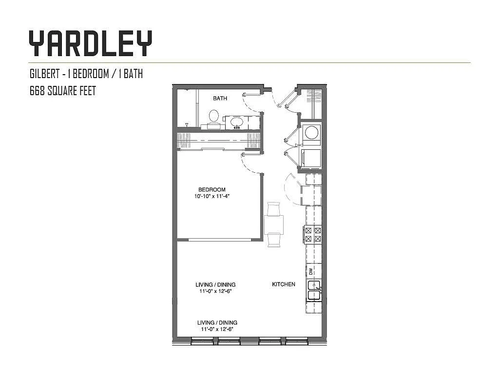 Floor plan Gilbert