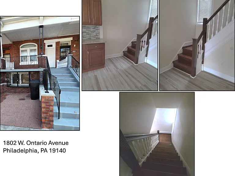 Stairway to 2 level of apartment