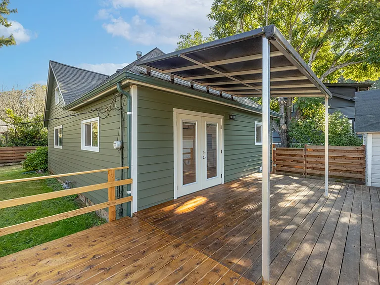 New cement plank siding and exterior paint