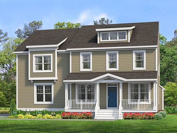 Hartfield B - Arts Crafts ART Side Load Garage