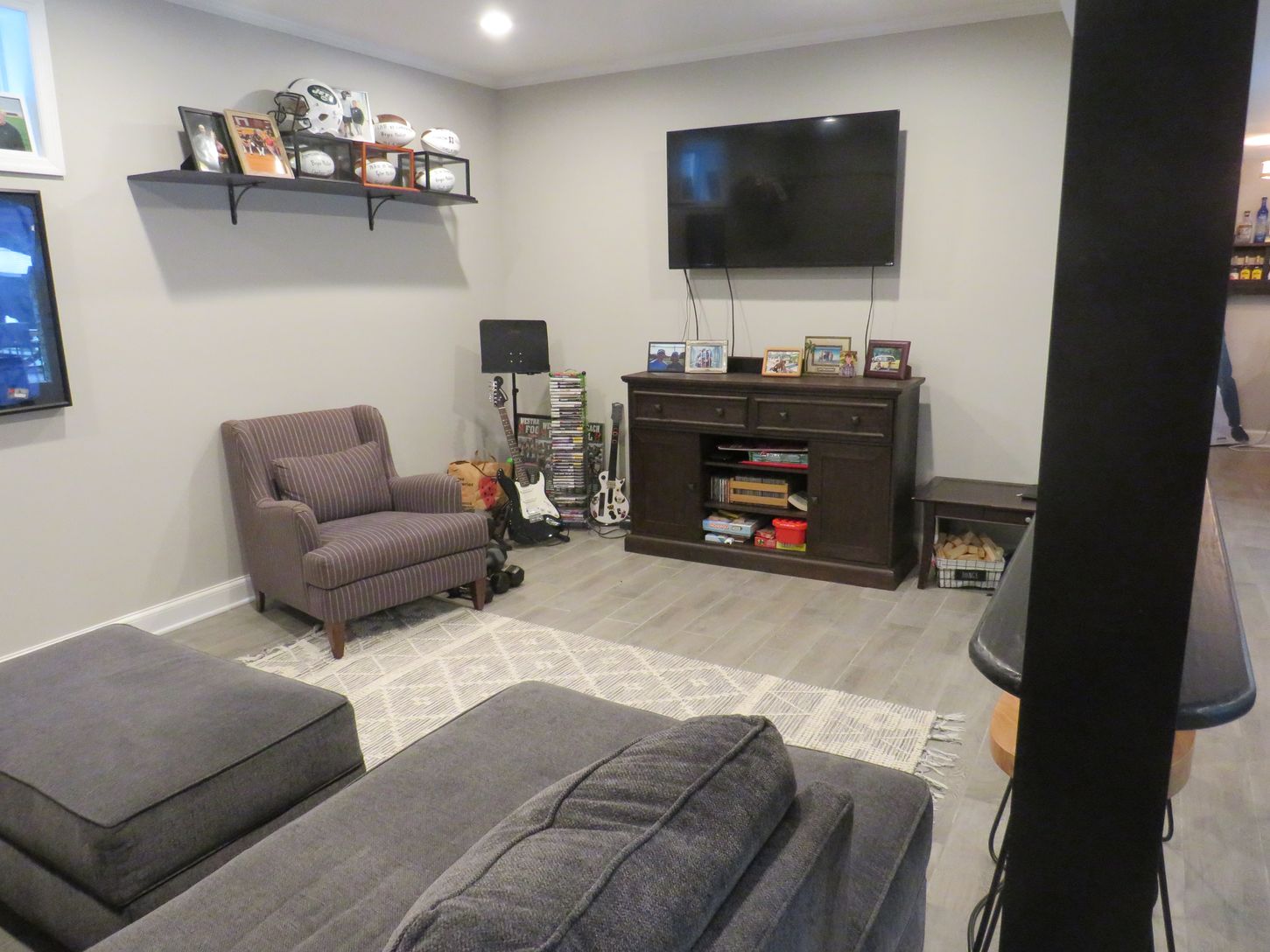  basement tv room
