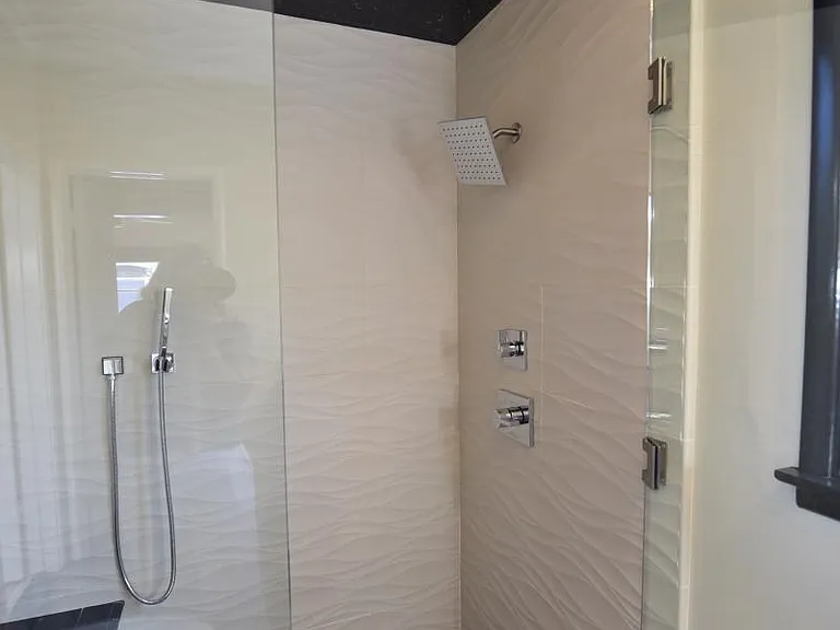 Master shower