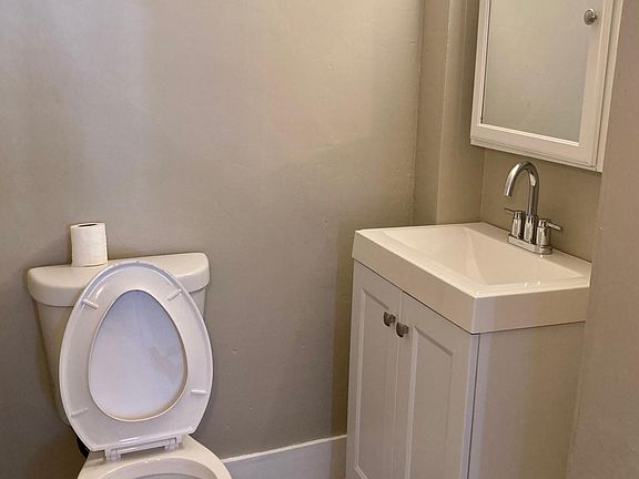 First floor half bath