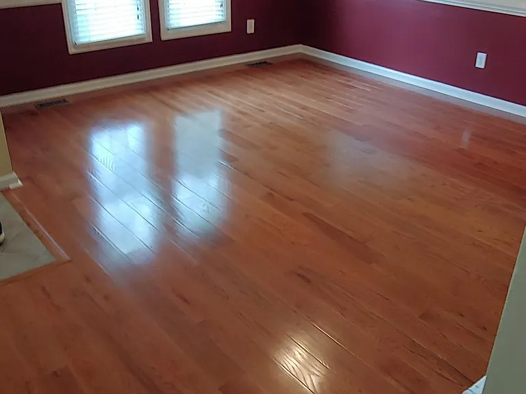Formal Dining Room with New gleaming hardwood floors 2021
