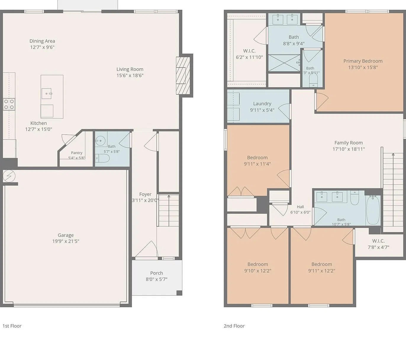 4 bed, 2.5 bath, $2,400 — Photo 3