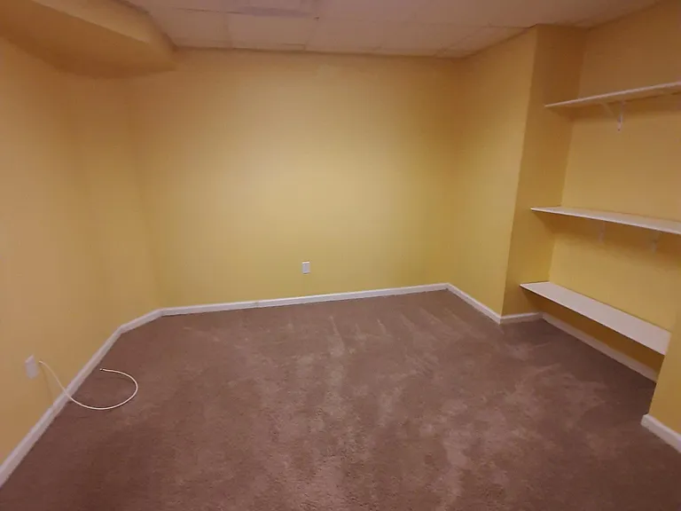 3rd basement area - makes a great office
