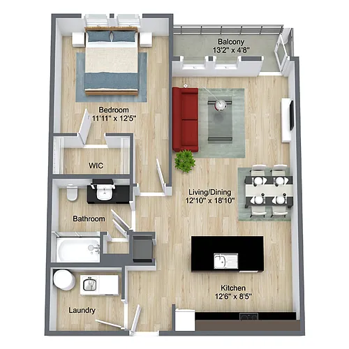 Floor plan Areca