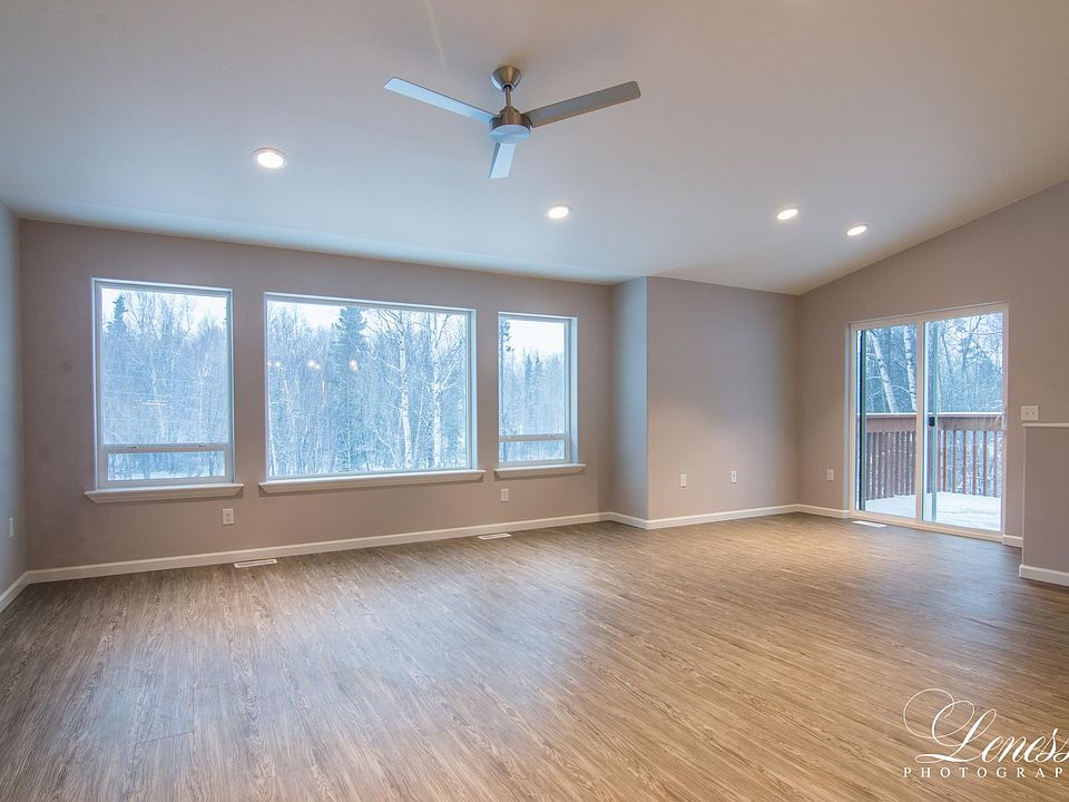 Upstairs Living Room, Dining, and Patio