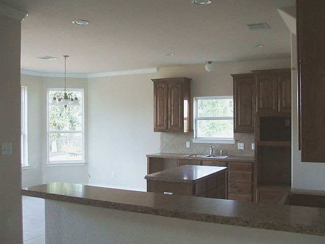 Open and large kitchen