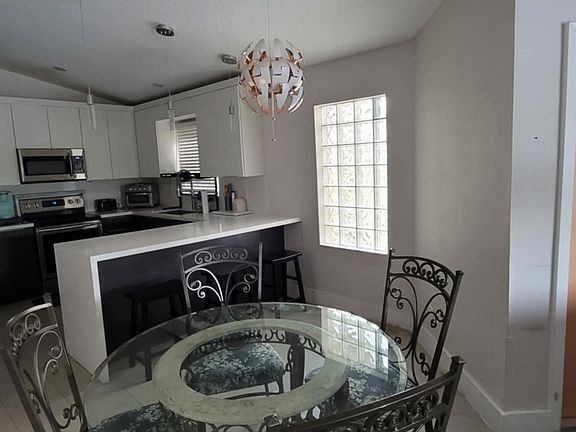 Kitchen and front door