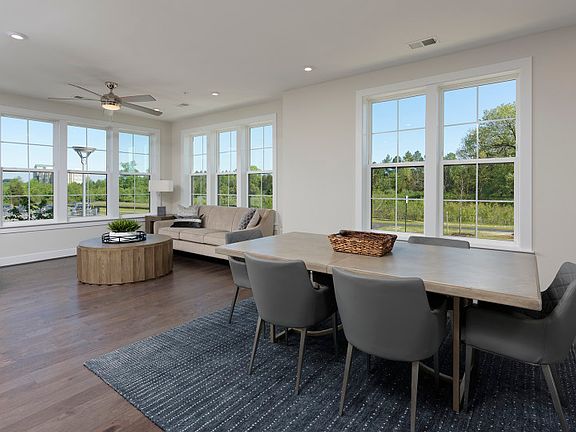 Model Representation - Dining and Gathering Rooms in the Ava perfect for entertaining.