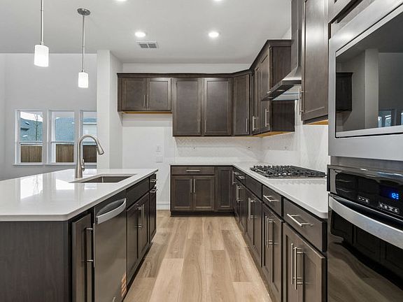 Abundant cabinet space
