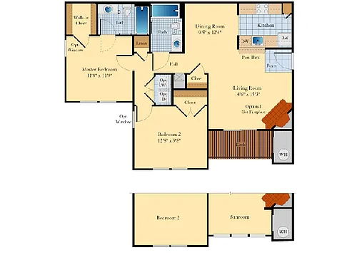 Floor plan B4B