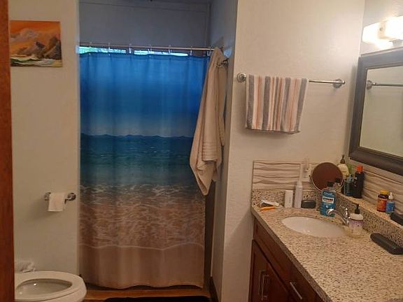1 of the 3 bathrooms