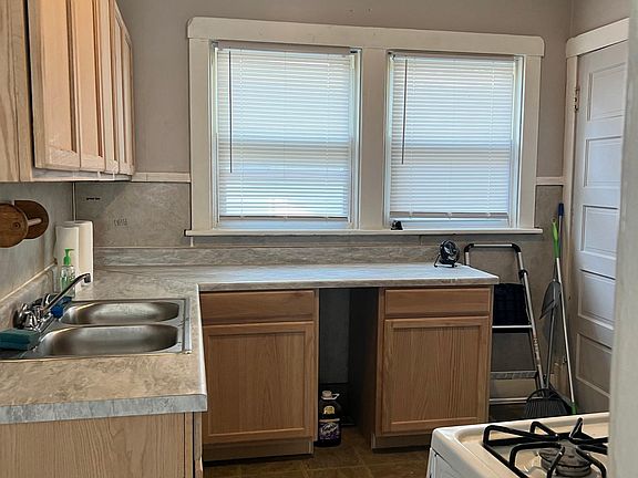 Updated cabinets. Can be painted according to preference.
