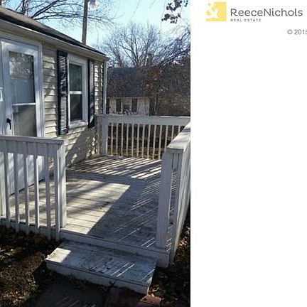 Nice Front Deck with Room for Patio Furniture to Enjoy the Outdo