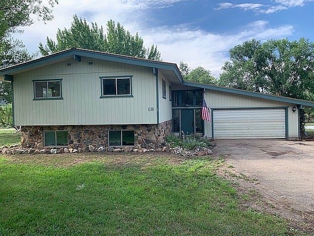 Front View with Garage.