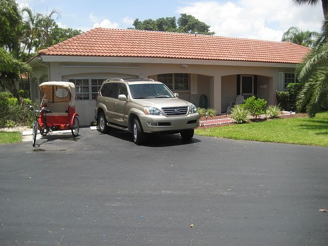 Front of the house.