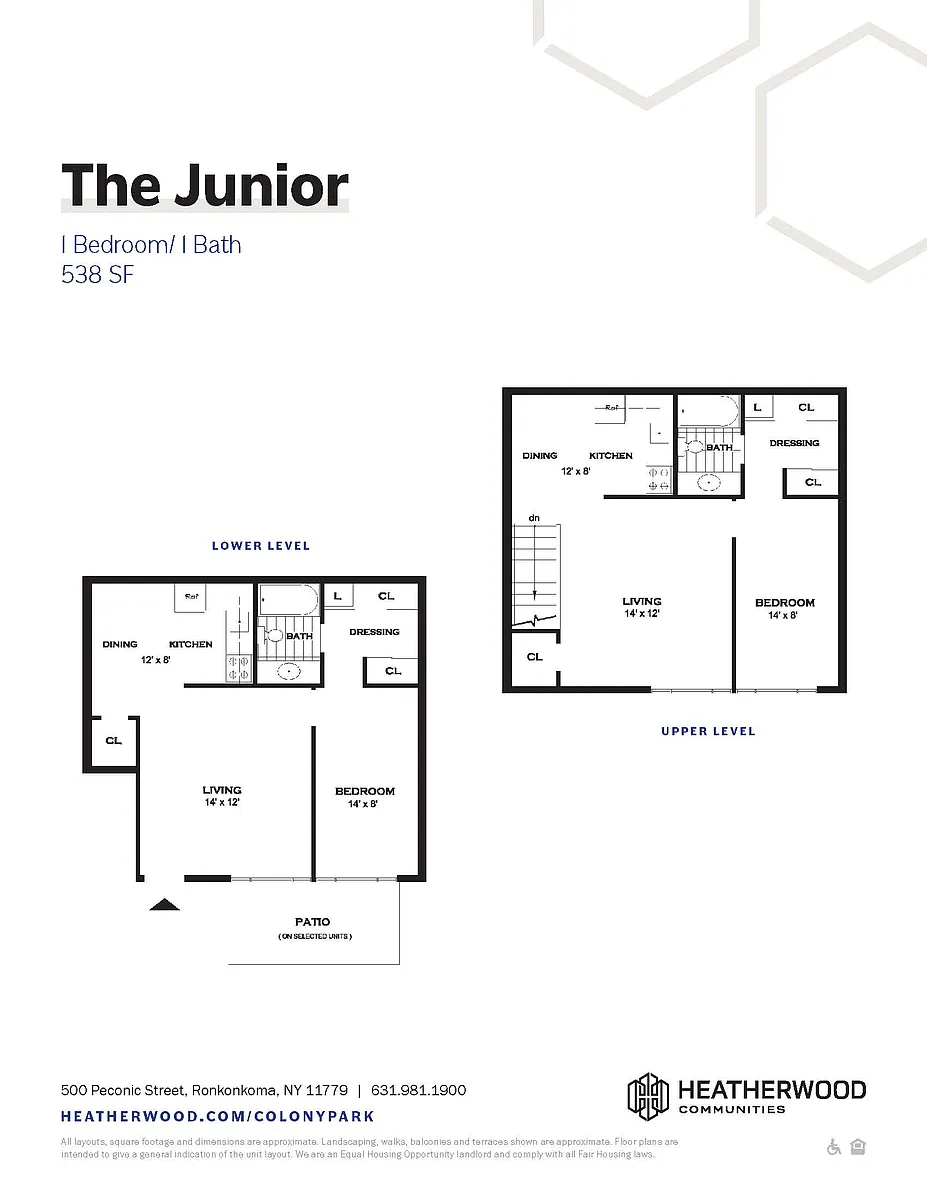 Floor plan The Junior