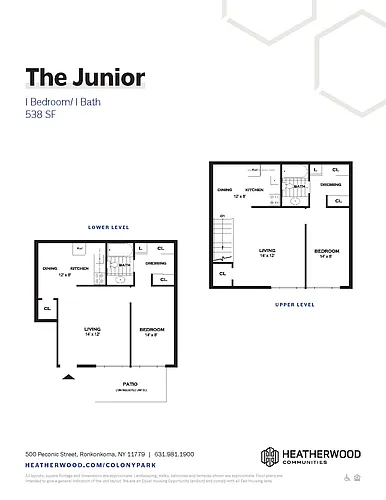 Floor plan The Junior