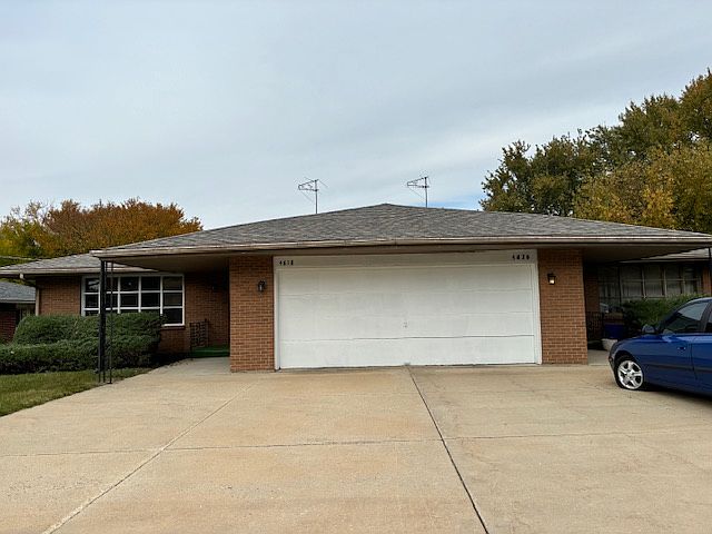 Front of the duplex.