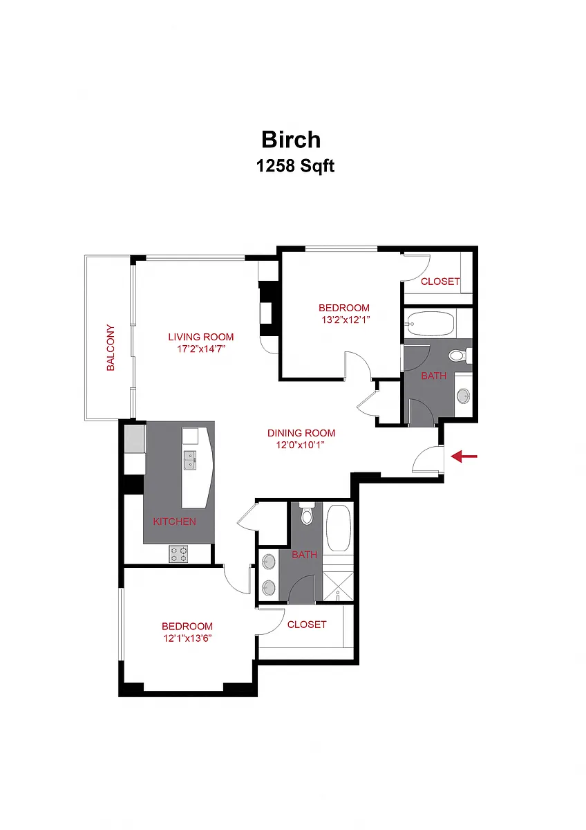 Floor plan Birch