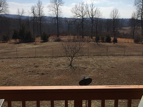 Back yard from middle deck