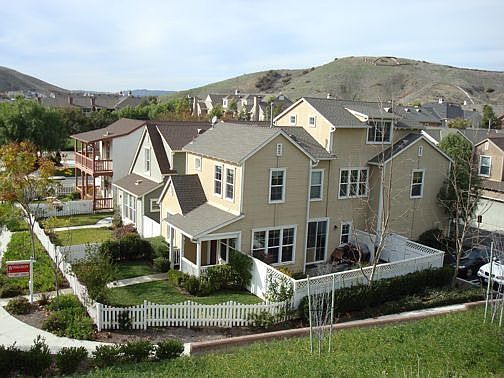 View from adjacent hill