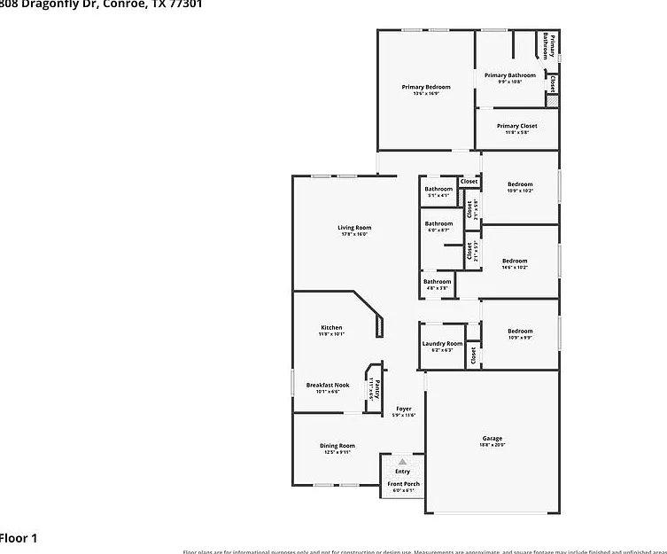 4 bed, 2.0 bath, 1946 sqft, $2,035 — Photo 2