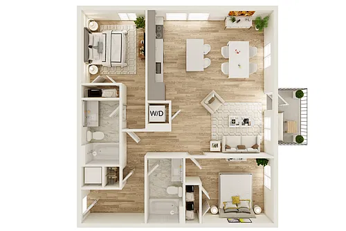 Floor plan The Kinetic