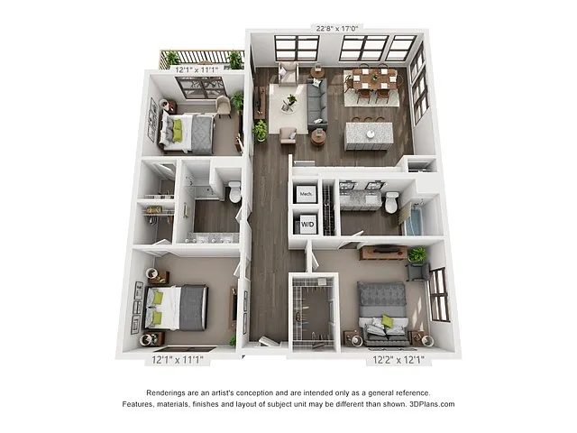 Floor plan C1