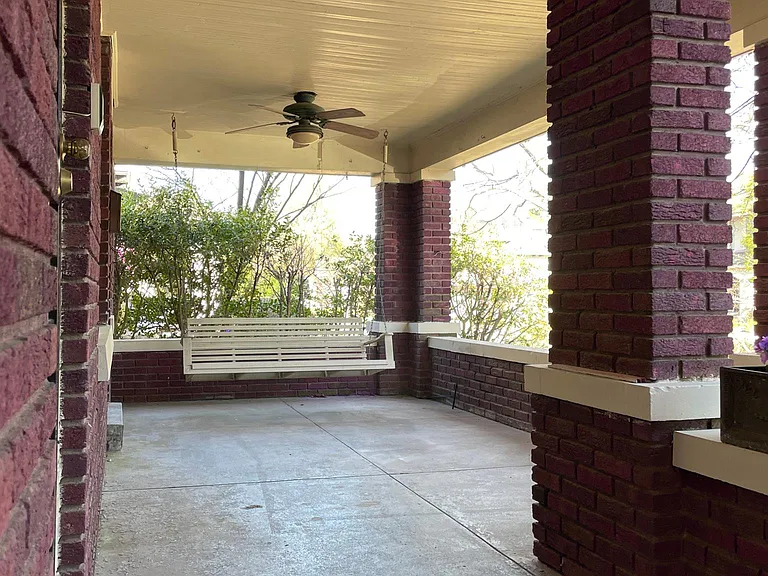 (2) Front porch with lovely swing
