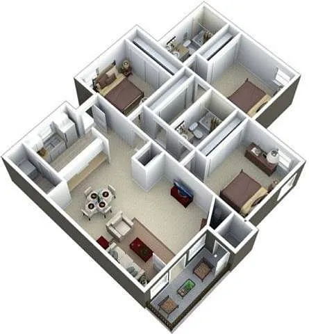 Floor plan The Morrison Renovated