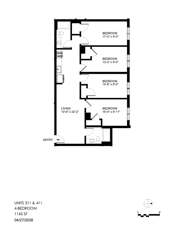 4 bed, 2.0 bath, $4,840 — Photo 3