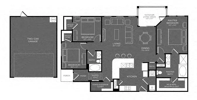 Floor plan C1 T