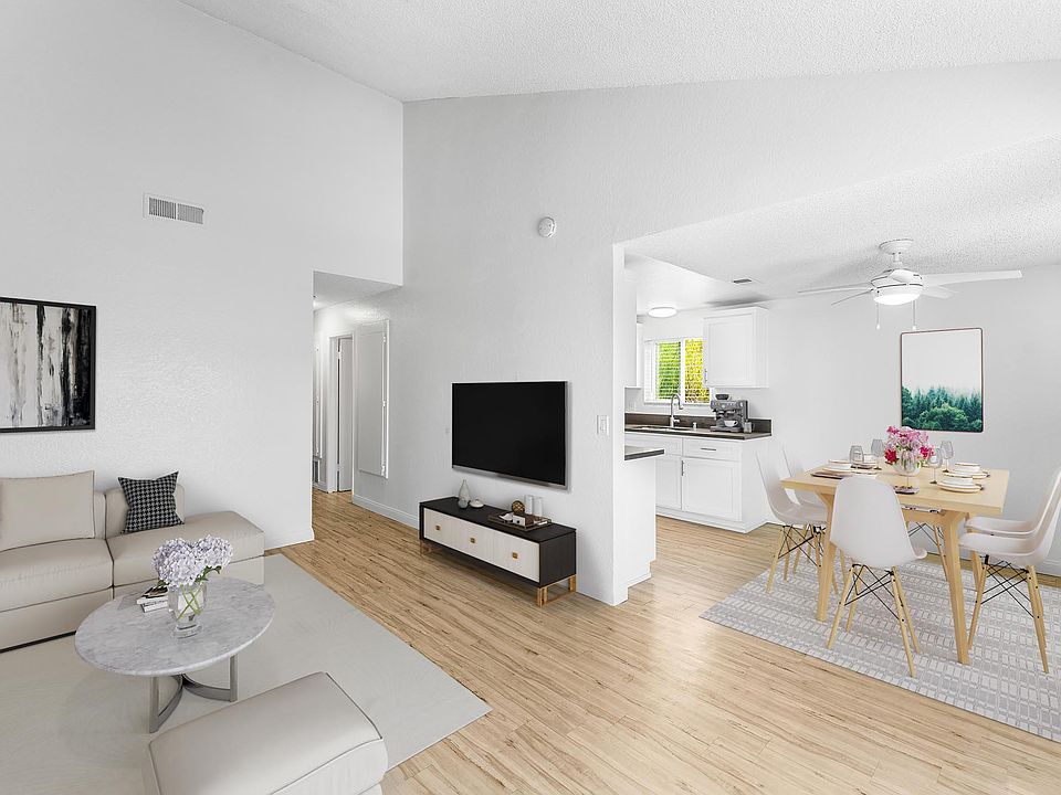 Living Room and Dining area.