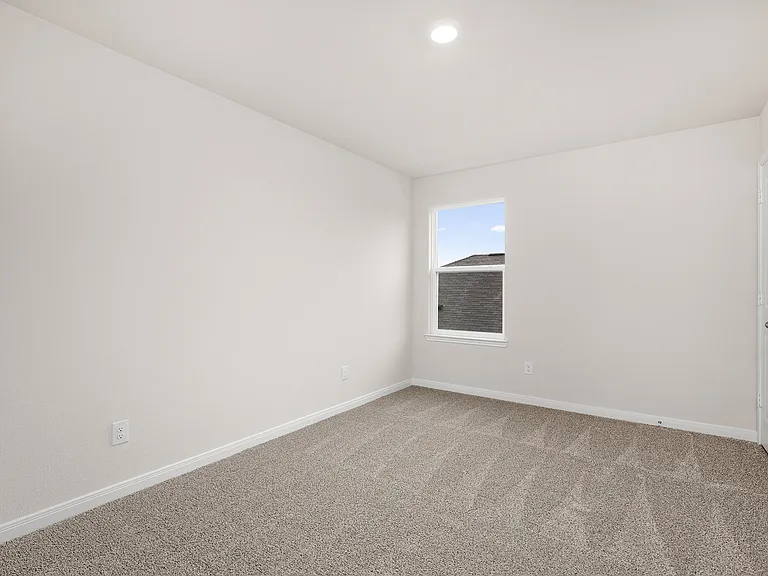 The secondary bedrooms are a great space for a children's bedroom, guest room, or home office.
