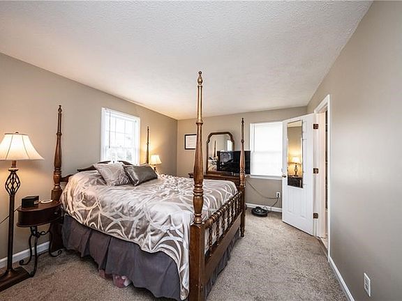 Another view of Master Bedroom showing location of Master bath.