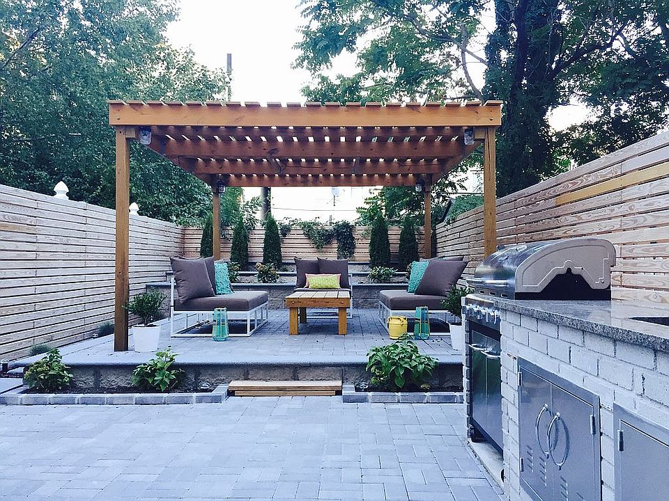 Private Backyard View