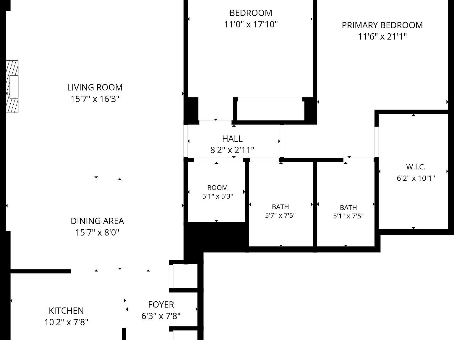 2 bed, 1131 sqft, $2,495 — Photo 2