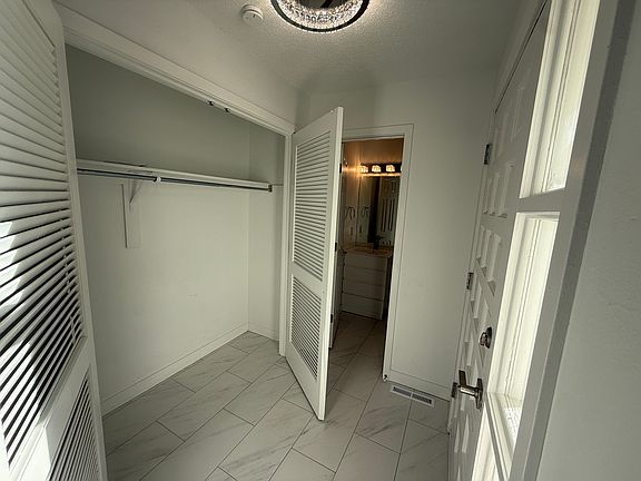Large front closet.
