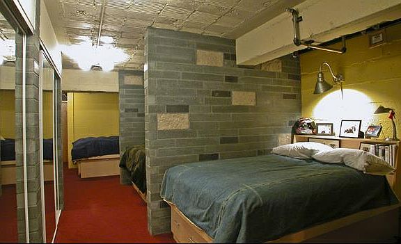 4 spaces for bedrooms